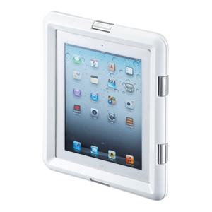 PDA-IPAD313W / 防水ハードケース(iPad/iPad 2・ホワイト)