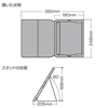 PDA-IPAD35BK iPadソフトレザーケース(スタンドタイプ) PDA-IPAD35BK / iPadソフトレザーケース(スタンドタイプ)