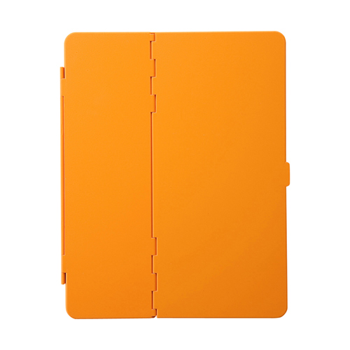 PDA-IPAD36D / iPadハードケース（スタンドタイプ・オレンジ）