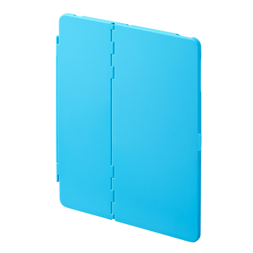 PDA-IPAD36LB / iPadハードケース（スタンドタイプ・ライトブルー）