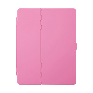PDA-IPAD36P / iPadハードケース(スタンドタイプ・ピンク)