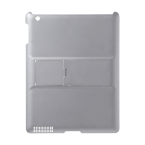 PDA-IPAD38GY / iPadハードスタンドカバー(グレー)