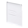 PDA-IPAD38W iPadハードスタンドカバー(ホワイト) PDA-IPAD38W / iPadハードスタンドカバー(ホワイト)