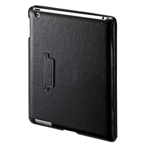 PDA-IPAD39BK / iPadソフトレザーケース（ブラック）