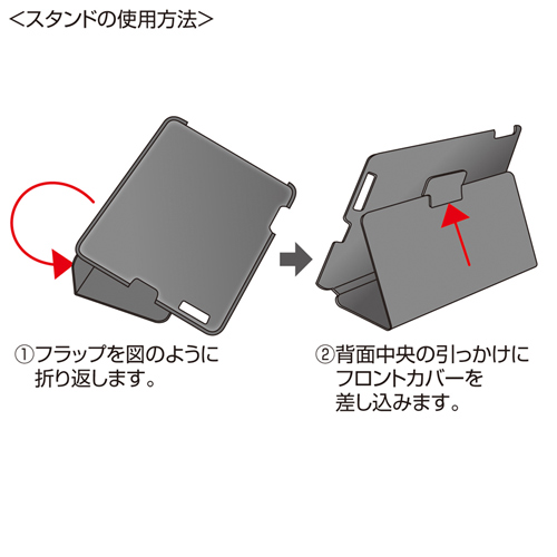 PDA-IPAD39BR / iPadソフトレザーケース（ブラウン）