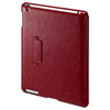 PDA-IPAD39R / iPadソフトレザーケース（レッド）