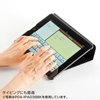 PDA-IPAD39R / iPadソフトレザーケース（レッド）