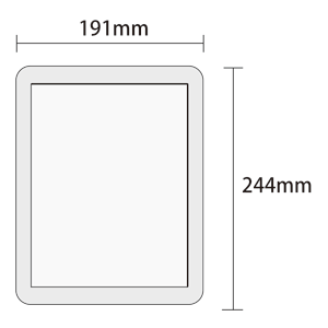 PDA-IPAD3BK / iPadシリコンケース（ブラック）