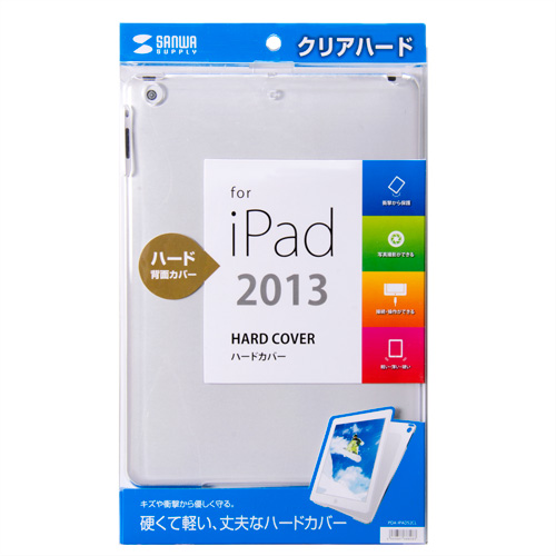 PDA-IPAD52CL / iPad Airハードカバー（クリア）