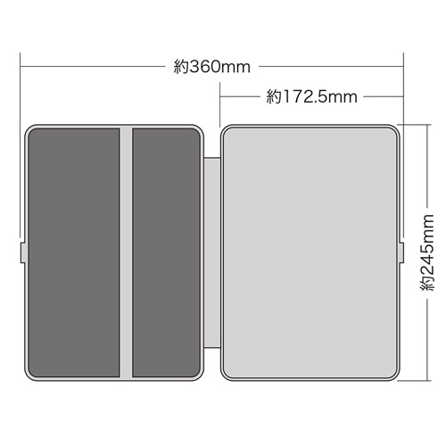 PDA-IPAD54LB / iPad Airハードケース（スタンドタイプ・ライトブルー）