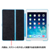 PDA-IPAD54LB / iPad Airハードケース（スタンドタイプ・ライトブルー）