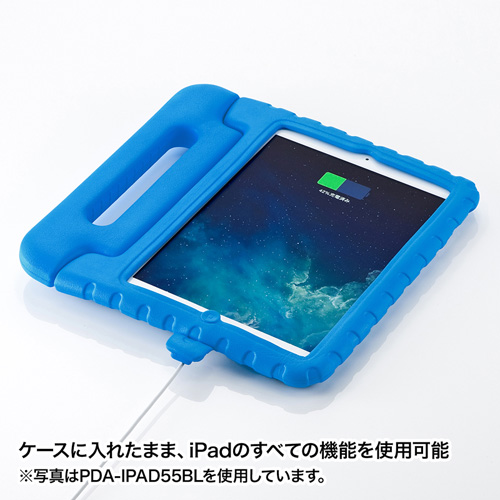 PDA-IPAD55P / iPad Air衝撃吸収ケース（ピンク）
