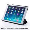 PDA-IPAD57BK / iPad Air ソフトレザーケース（ブラック）