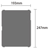 PDA-IPAD5BK iPadハードカバー(ブラック) PDA-IPAD5BK / iPadハードカバー(ブラック)