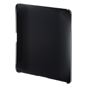 PDA-IPAD5BK / iPadハードカバー（ブラック）