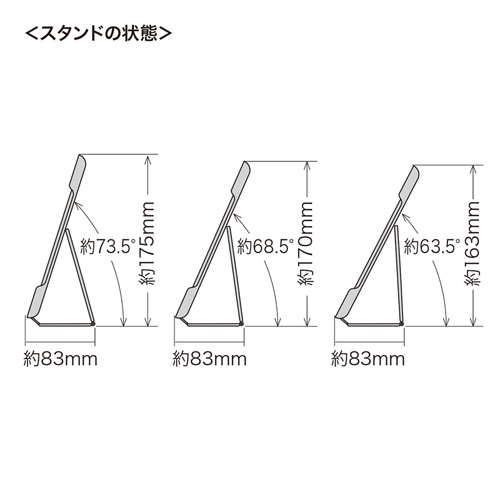 PDA-IPAD64BL / iPad Air 2ハードケース（スタンドタイプ・ブルー）