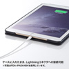 PDA-IPAD64BL / iPad Air 2ハードケース（スタンドタイプ・ブルー）