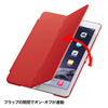 PDA-IPAD64R / iPad Air 2ハードケース（スタンドタイプ・レッド）