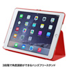 PDA-IPAD64R / iPad Air 2ハードケース（スタンドタイプ・レッド）