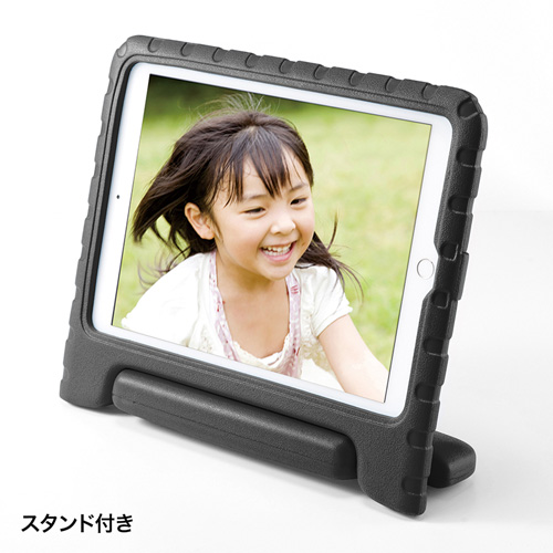 PDA-IPAD65BK / iPad Air 2衝撃吸収ケース（ブラック）