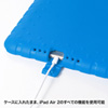 PDA-IPAD65BL iPad Air 2衝撃吸収ケース(ブルー) PDA-IPAD65BL / iPad Air 2衝撃吸収ケース(ブルー)