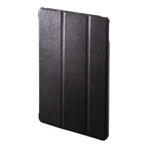 PDA-IPAD67BK / iPad Air 2ソフトレザーケース(ブラック)