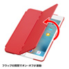 PDA-IPAD74R / iPad mini4 ハードケース（スタンドタイプ・レッド）