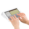 PDA-IPAD74W iPad mini4 ハードケース(スタンドタイプ・ホワイト) PDA-IPAD74W / iPad mini4 ハードケース(スタンドタイプ・ホワイト)