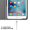 PDA-IPAD77R / iPad mini 4スリムフラップケース（レッド）