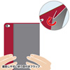 PDA-IPAD77R iPad mini 4スリムフラップケース(レッド) PDA-IPAD77R / iPad mini 4スリムフラップケース(レッド)