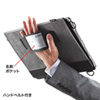 PDA-IPAD811 ショルダーベルト付き12.9インチiPad Proケース(スタンドタイプ) PDA-IPAD811 / ショルダーベルト付き12.9インチiPad Proケース(スタンドタイプ)
