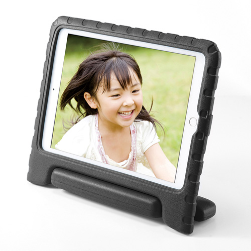 PDA-IPAD95BK /  9.7インチiPad Pro/iPad Air 2衝撃吸収ケース（ブラック）