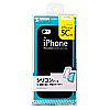 PDA-IPH001BK / iPhone 5c用シリコンケース（ブラック）