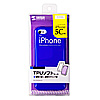 PDA-IPH002BL / iPhone 5c用TPUソフトケース（クリアブルー）