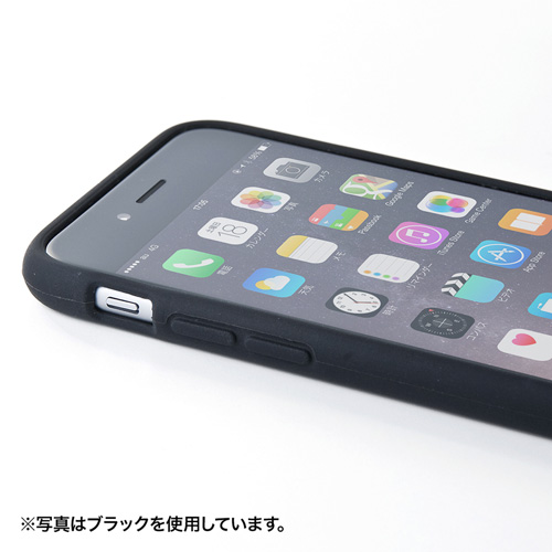 PDA-IPH004CL / iPhone 6s・6用シリコンケース（クリア）