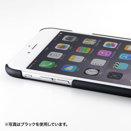 PDA-IPH010R / iPhone 6s Plus・6 Plus用ラバーコーティングハードケース（レッド）