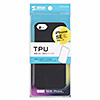 PDA-IPH012BK / TPUソフトケース（iPhone SE・ブラック）