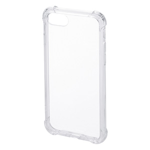 PDA-IPH013CL / iPhone 8・7・SE3・SE2用耐衝撃ケース(クリア)