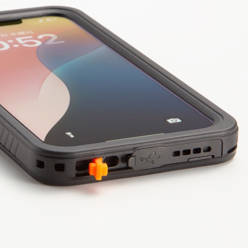 PDA-IPH029BK / Apple iPhone 16e用耐衝撃防水ケース
