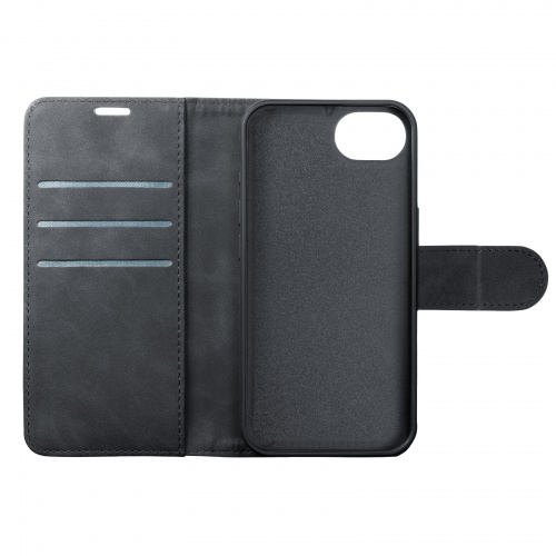 PDA-IPH030BK / Apple iPhone 17e/16e用脱着式手帳型ケース