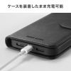 PDA-IPH030BK Apple iPhone 17e/16e用脱着式手帳型ケース PDA-IPH030BK / Apple iPhone 17e/16e用脱着式手帳型ケース