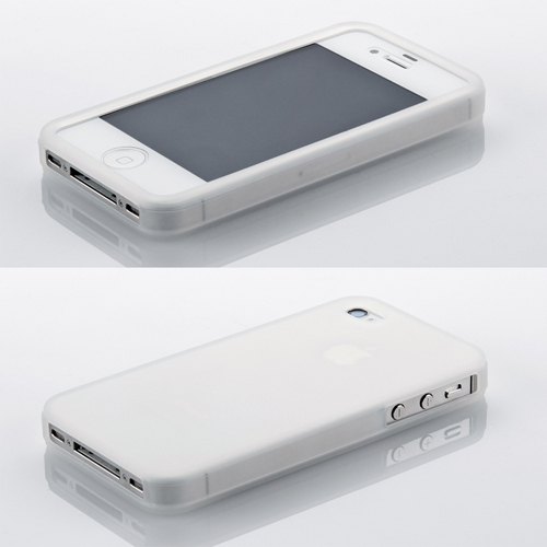 PDA-IPH40CL / iPhone 4S用シリコンケース（クリア）