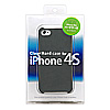 PDA-IPH45BK / クリアハードケース（iPhone 4S/4用・クリアブラック）