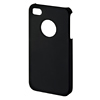 PDA-IPH46BK / ラバーコーティングハードケース（iPhone 4S/4用・ブラック）