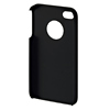 PDA-IPH46BK / ラバーコーティングハードケース（iPhone 4S/4用・ブラック）