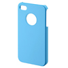 PDA-IPH46BL / ラバーコーティングハードケース（iPhone 4S/4用・ブルー）