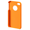PDA-IPH46D / ラバーコーティングハードケース（iPhone 4S/4用・オレンジ）