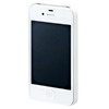 PDA-IPH46W ラバーコーティングハードケース(iPhone 4S/4用・ホワイト) PDA-IPH46W / ラバーコーティングハードケース(iPhone 4S/4用・ホワイト)
