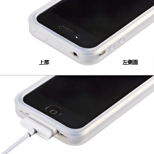 PDA-IPH66CL / iPhone4用シリコンケース（クリア）