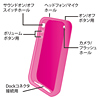 PDA-IPH66P / iPhone4用シリコンケース（ピンク）